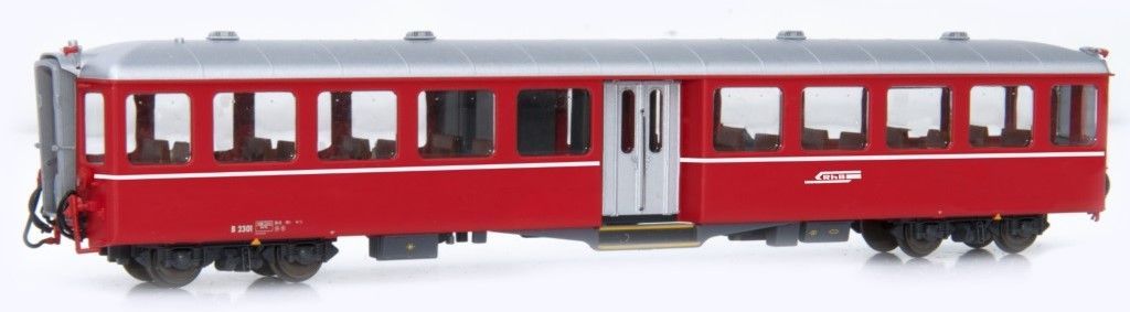 „Fliegender Rätier“, RhB Logo, Drehfalttüren, Metall/Kunststoff Mischbauweise, LÜP.: 787 mm